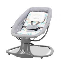 Asalvo Kahlo Grey Baby Bouncer - From Birth to 3 Years