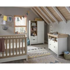 Mamas & Papas Harwell 3-Piece Nursery Furniture Set – White