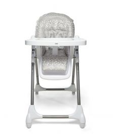 Mamas & Papas Snax Adjustable Highchair with Removable Tray Insert - Grey Spot