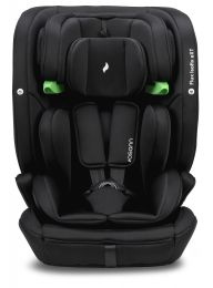 Osann Flux Isofix eXT i-Size Booster Seat - Black: Effortless Safety and Comfort with NEW Sensor for Ensured Correct Installation