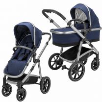 EX-DISPLAY Osann Olé 2-in-1 Pram Pushchair - Lightweight with Removable Baby Carrier & Adjustable Footrest - Compact Fold with Rain Cover & Mosquito Net