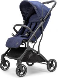 Osann Boogy Light Weight Stoller with Reclining Function from Birth to 22 kg - Includes Rain Cover, Carry Bag and optional Maxi-Cosi Car Seat Adaptors - Indigo