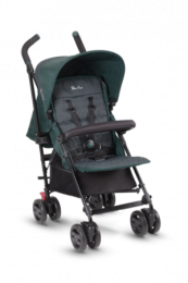 Silver Cross Pop stroller, compact, lightweight & fully reclines (approx birth to 4 years / 22kg) - Forest