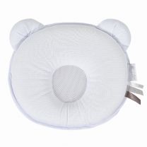 Candide Petit Panda AIR+ Breathable Baby Pillow, prevents flathead & overheating - White