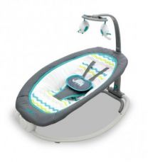 Asalvo Foldable Baby Bouncer – Elephant Aqua Design