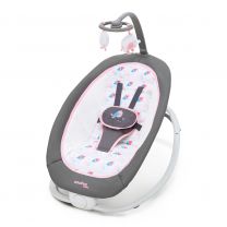 Asalvo Foldable Baby Bouncer – Pink Bird Design