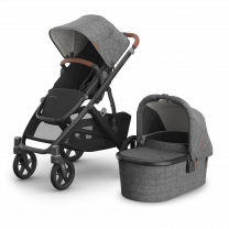 Black Friday Uppababy Vista V3 Ultimate Newborn Bundle - Greyson