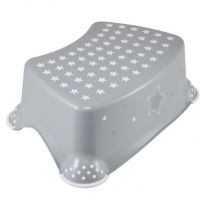 Keeper Single Step Stool Grey