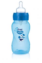 Bfree Happy Me Blue Bottle, ultra soft teat - 260ml