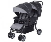 Safety 1st Teamy Double Stroller  (Birth to 4 years / 15kg) - Black